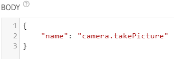 takePicture request payload